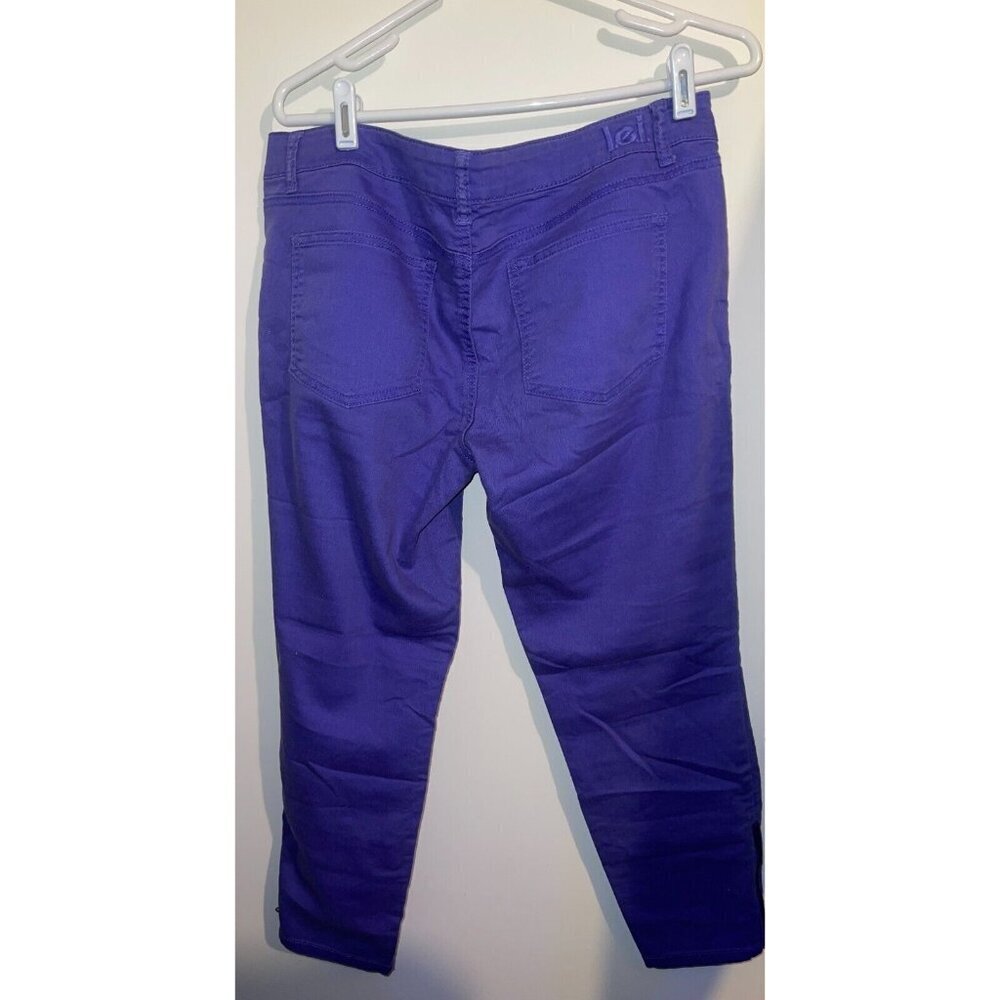 L.E.I Ashley Lowrise Sasha Pants Size 15 Neon Purple - Picture 7 of 7